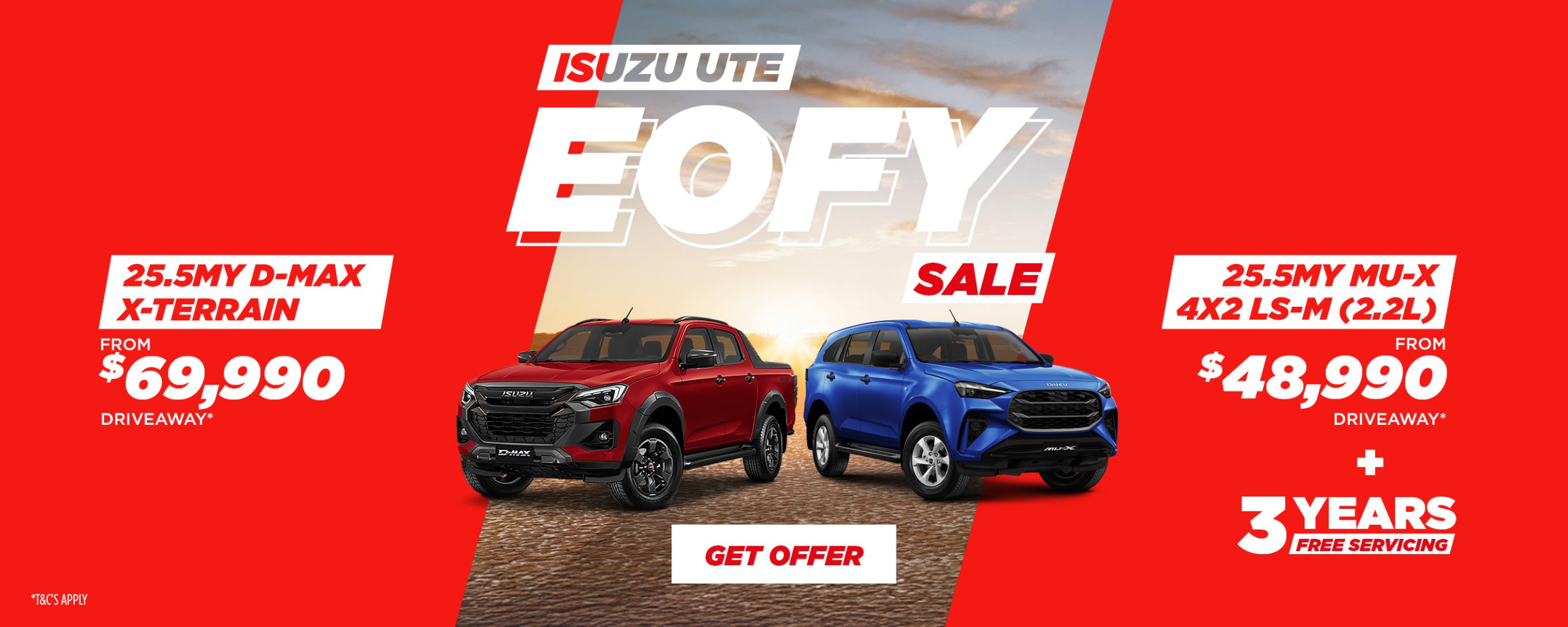 Isuzu   EOFY Sale June26  Web Banners